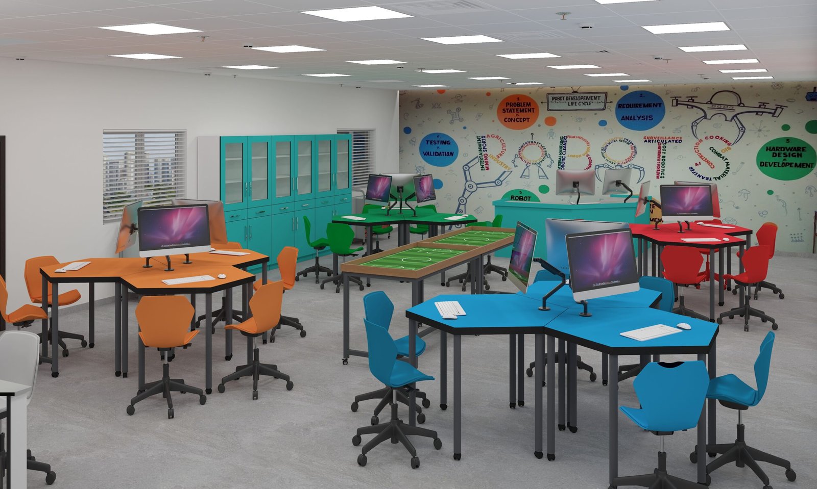 Lab furniture for schools